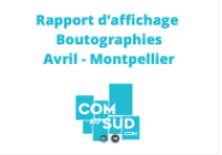 Rapport d'affichage COMOSUD 2026